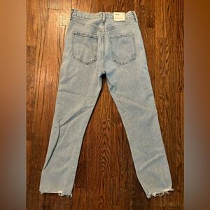 Agolde Jeans- Riley/High Waist:Straight Crop